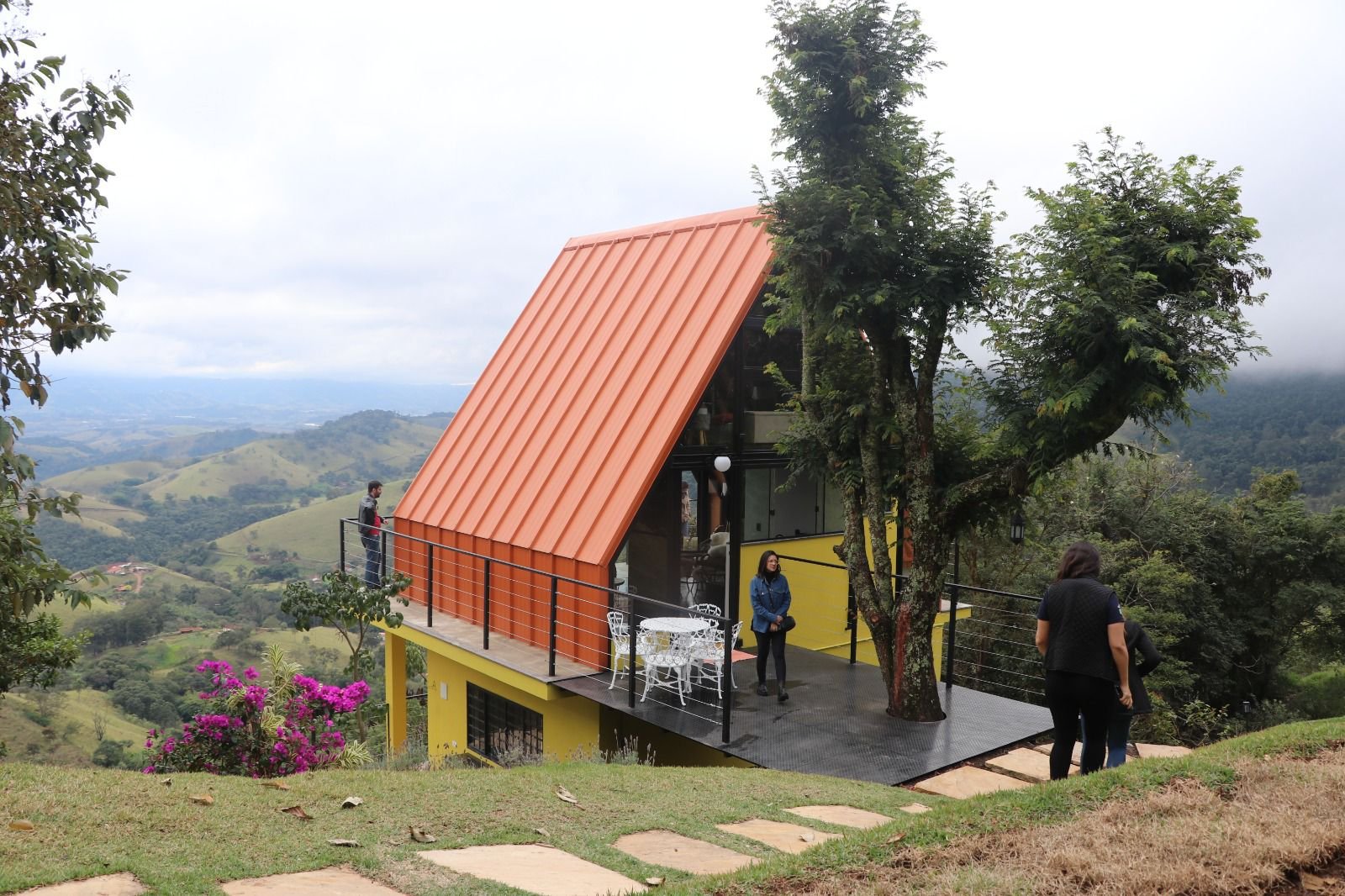 Chalé com telha térmica