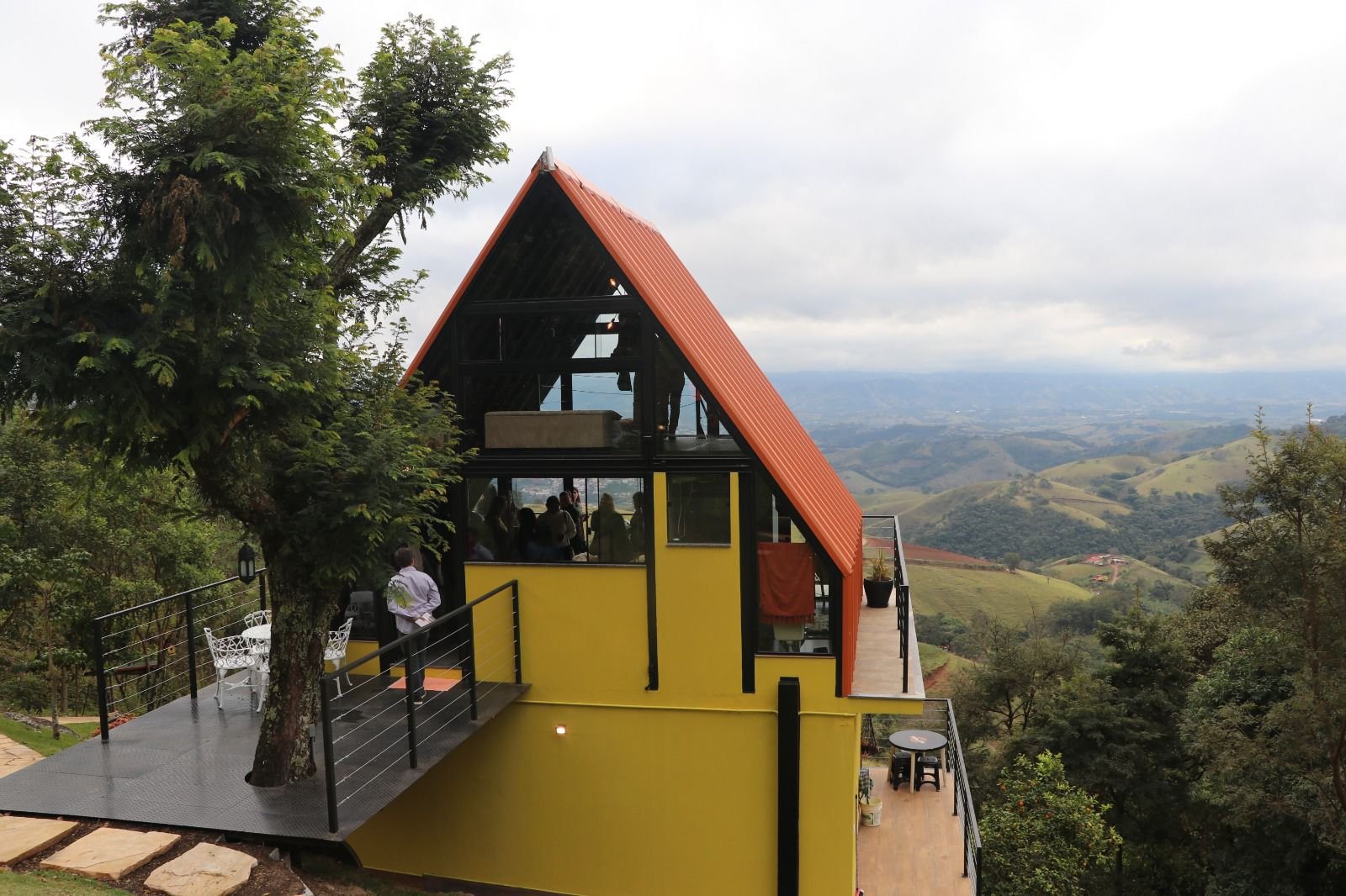 Chalé com telha térmica